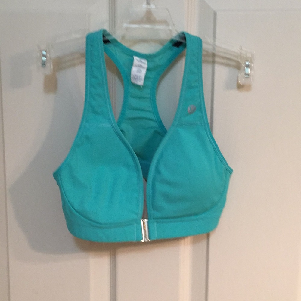 Lululemon 32c bra top turquoise